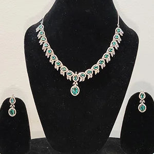 Titanic Sea Blue AD Necklace