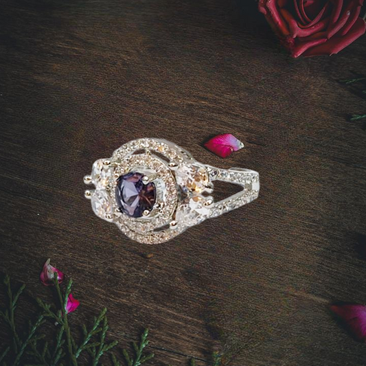 Chicify Black Diamond rousing Adjustable Ring