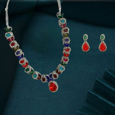 Multi Color Fancy Necklace