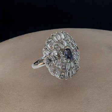 Chichify Valiant AD Black Adjustable Ring