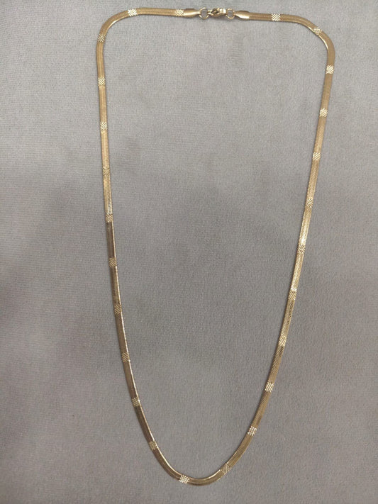 Golden Designer Snake Chain