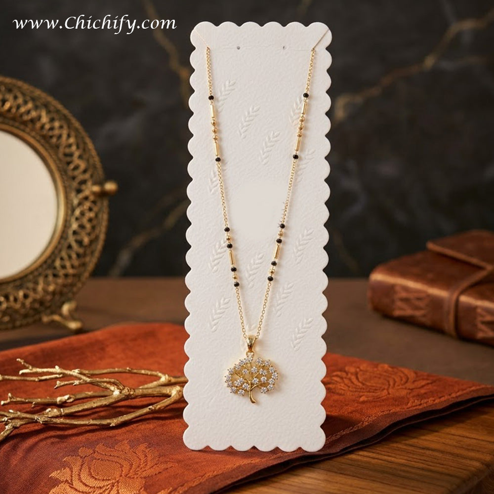 Tree of Life Floral AD Mangalsutra
