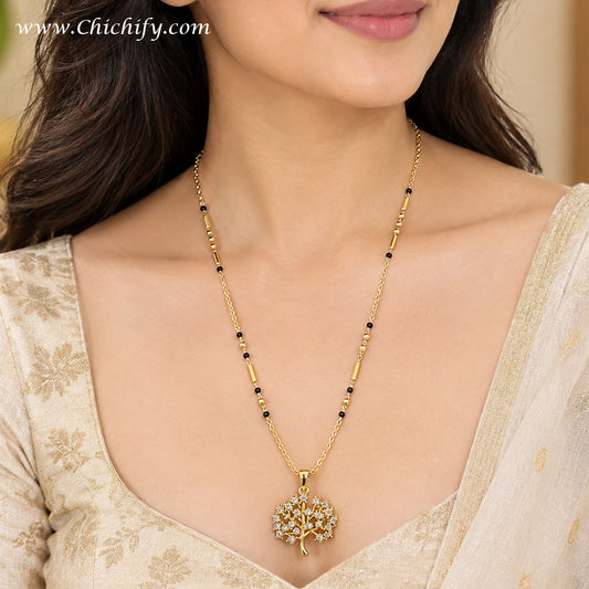 Tree of Life Floral AD Mangalsutra