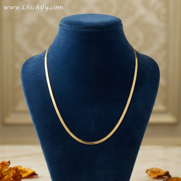 Golden Designer Snake Chain (thick)