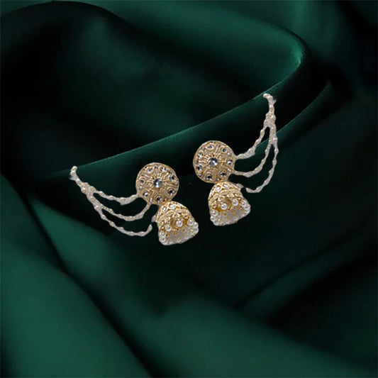 Traditional Fancy Jhumka With Beads