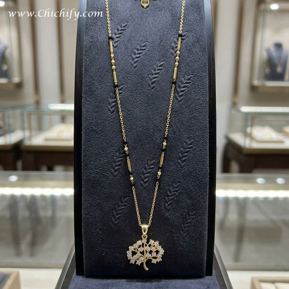Tree of Life Floral AD Mangalsutra